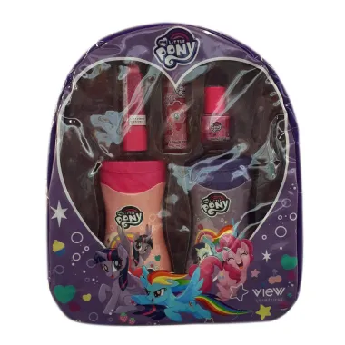 Kit Beleza Infantil My Little Pony View Cosméticos