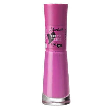 Esmalte Marchetti Cremoso Cor Fica, Vai Ter Bolo 303 com 8ml