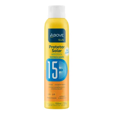 Protetor Solar Above Sun Aerosol FPS 15 150ml Frasco