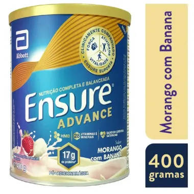 Ensure Advance Morango e Banana 400g