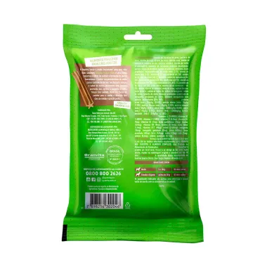 Petisco Quatree Snacks Sticks Sabor Menta para Cães Raças Médias e Grande 100g