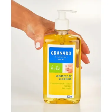 Sabonete Líquido Infantil Glicerina Granado Bebê 500ml