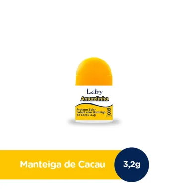 Protetor Solar Labial Laby FPS 8 Manteiga de Cacau com 3,2g