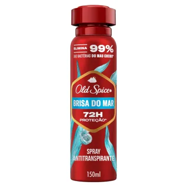 Desodorante Old Spice Brisa do Mar Aerossol 72h Antitranspirante 150ml
