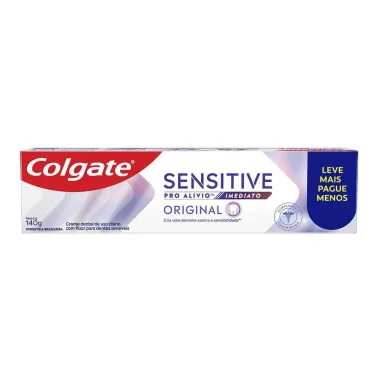 Creme Dental Colgate Sensitive Pro-Alívio Imediato Original 140g