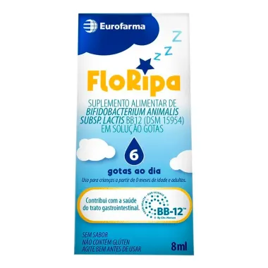 Floripa Suplemento Alimentar Solução em Gotas 8ml