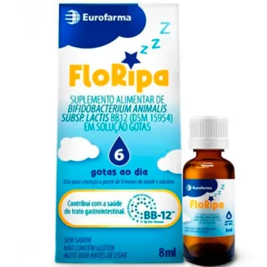 Floripa Suplemento Alimentar Solução em Gotas 8ml