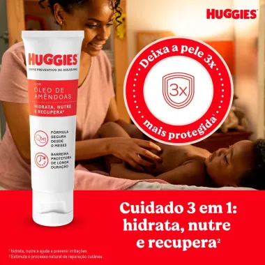 Creme Preventivo de Assaduras Huggies Pele Protegida 80g
