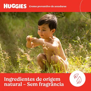 Creme Contra Assadura Huggies Puro e Natural 80g