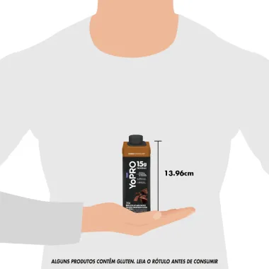 YoPRO Bebida L&aacute;ctea UHT Chocolate 15g de prote&iacute;nas 250ml