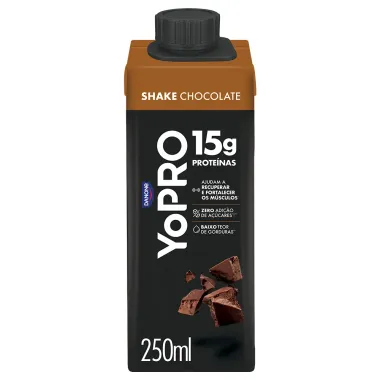 YoPRO Bebida L&aacute;ctea UHT Chocolate 15g de prote&iacute;nas 250ml
