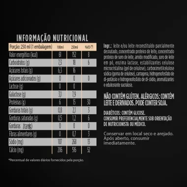 YoPRO Bebida L&aacute;ctea UHT Coco com Batata-Doce 15g de prote&iacute;nas 250ml