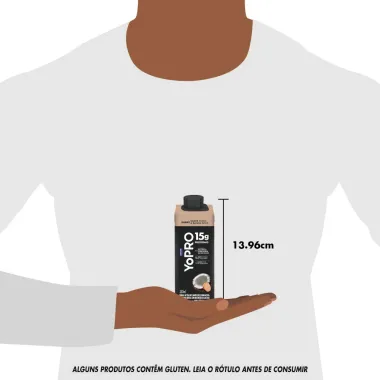 YoPRO Bebida L&aacute;ctea UHT Coco com Batata-Doce 15g de prote&iacute;nas 250ml