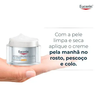 Creme Hidratante Facial Anti-idade Eucerin Hyaluron Filler Dia FPS 30 50ml