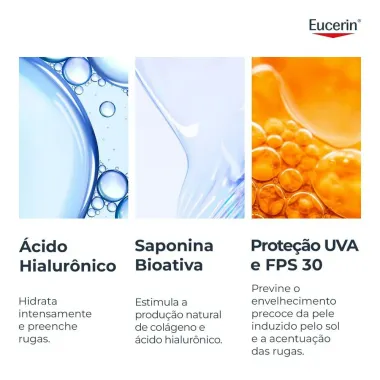 Creme Hidratante Facial Anti-idade Eucerin Hyaluron Filler Dia FPS 30 50ml