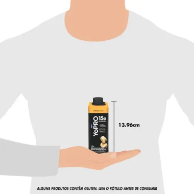 YoPRO Bebida L&aacute;ctea UHT Banana 15g de prote&iacute;nas 250ml