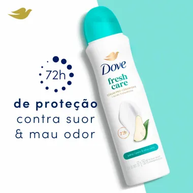 Desodorante Antitranspirante Aerosol Dove Go Fresh Pera e Aloe Vera 150ml
