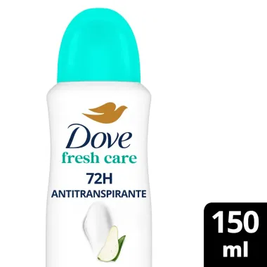 Desodorante Antitranspirante Aerosol Dove Go Fresh Pera e Aloe Vera 150ml