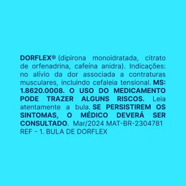 Analgésico Dorflex 10 Comprimidos