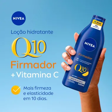 Kit Lo&ccedil;&atilde;o Hidratante N&iacute;vea Firmador Q10 com 2 Unidades de 400ml cada