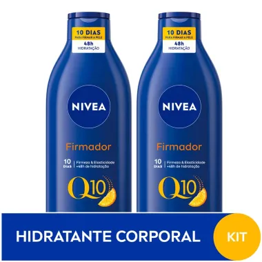 Kit Lo&ccedil;&atilde;o Hidratante N&iacute;vea Firmador Q10 com 2 Unidades de 400ml cada