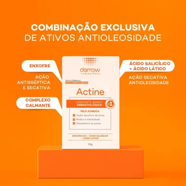 Actine Darrow Sabonete em Barra Pele Acneica 70g