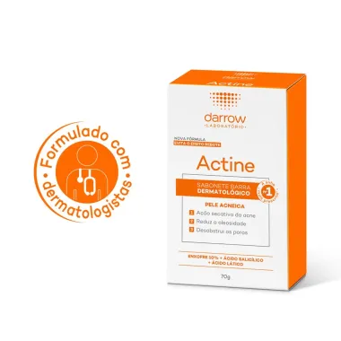 Actine Darrow Sabonete em Barra Pele Acneica 70g