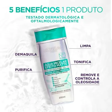 Banner Água Micelar Efeito Matte L'Oréal_2