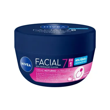 Creme Facial Nivea Noturno 5 em 1 100g