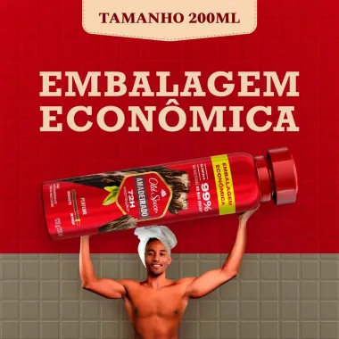 Desodorante Old Spice Amadeirado Spray Antitranspirante 200ml