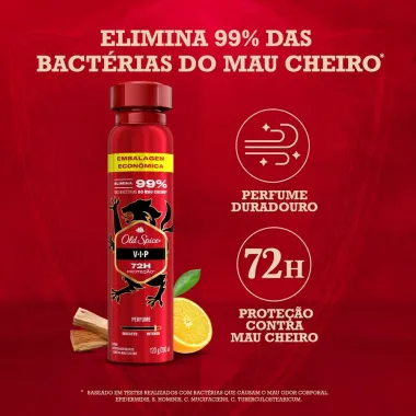 Desodorante Old Spice VIP Spray Antitranspirante 200 ml