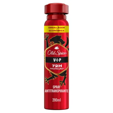 Desodorante Old Spice VIP Spray Antitranspirante 200ml