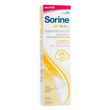 Sorine Jet Baby Descongestionante Nasal Infantil Spray 100ml