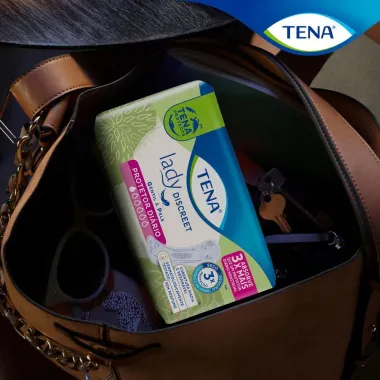 Protetor Diário Tena Lady Discreet para Incontinência Urinária 14 Unidades