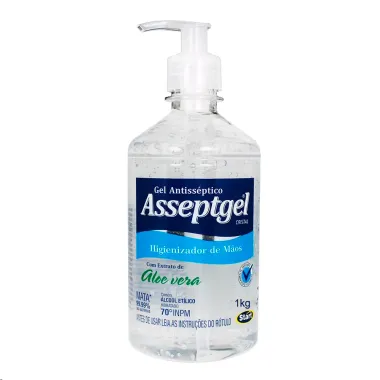 Asseptgel Anti-Séptico Higienizador de Mãos 1kg