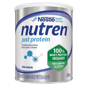 Nutren Just Protein Sem Sabor Suplemento Alimentar 280g