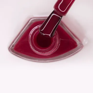 Esmalte Risqu&eacute; Diamond Gel Cor Vinho Bord&ocirc; 9,5ml