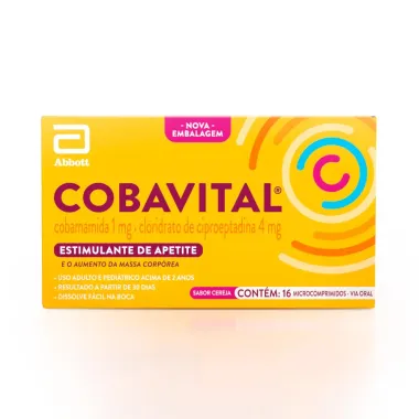 Cobavital com 16 Microcomprimidos