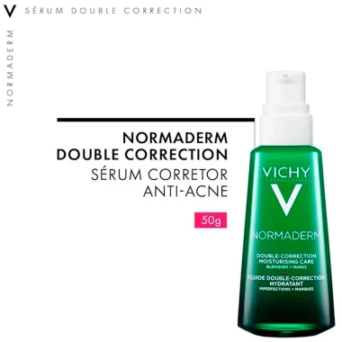 Normaderm Vichy Double Correction Moisturising Care Sérum Anti-Acne 50ml