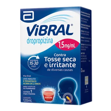 Vibral Xarope Pediátrico 120ml