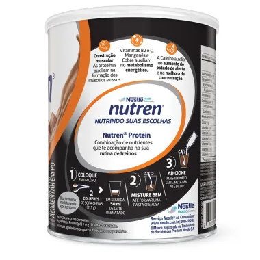 Nutren Protein Suplemento Alimentar Chocolate 400g