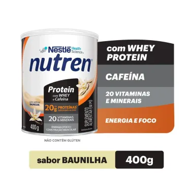 Nutren Protein Baunilha Suplemento Alimentar 400g