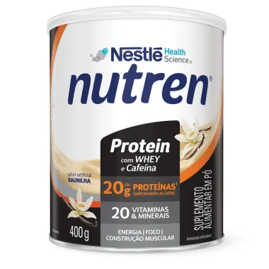 Nutren Protein Baunilha Suplemento Alimentar 400g