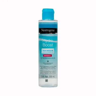 Água Micelar Neutrogena Hydro Boost Bifásica 200ml