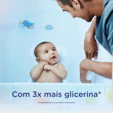 Sabonete L&iacute;quido Dove Baby Hidrata&ccedil;&atilde;o Glicerinada da Cabe&ccedil;a aos P&eacute;s 400ml