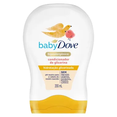 Condicionador Dove Baby Hidratação Glicerinada 200ml