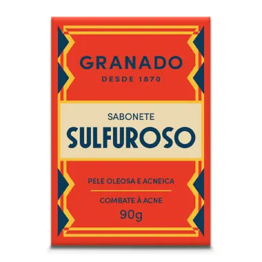 Sabonete em Barra Granado Sulfuroso Pele Oleosa e Acneica 90g