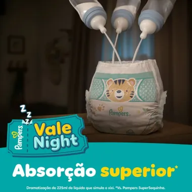 Fralda Pampers Pants Ajuste Total Tamanho G com 36 Fraldas Descart&aacute;veis