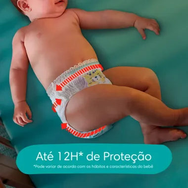 Fralda Pampers Pants Ajuste Total Tamanho XG 32 Fraldas