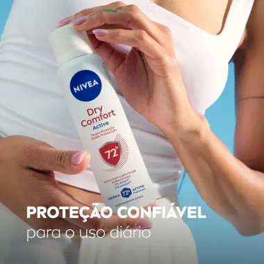 Desodorante Antitranspirante Aerosol Nivea Dry Comfort 150ml